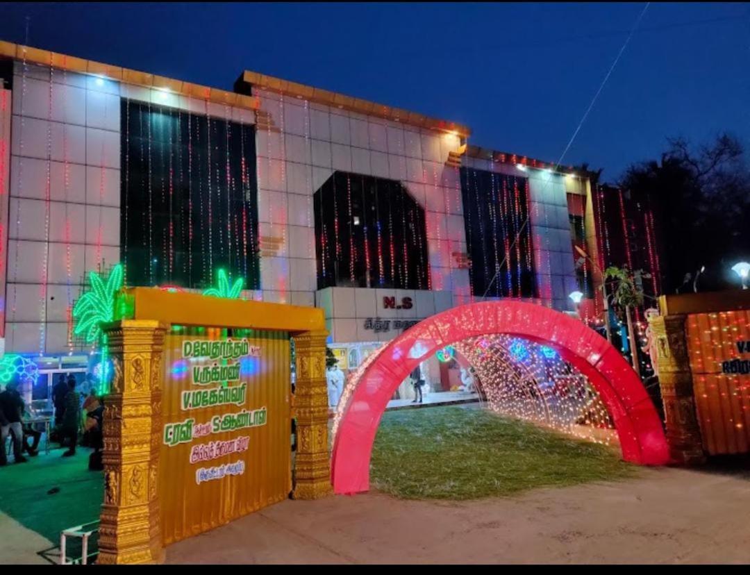 Hotel Ns Vijay Shesha Mahal Tiruvannāmalai Esterno foto